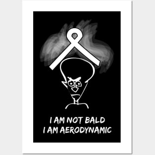 lung cancer Awareness white ribbon I am not blad Posters and Art